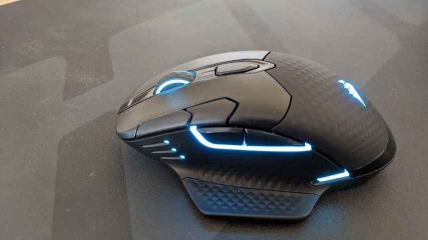 Corsair DARK CORE Pro RGB Performance Wired / Wireless Gaming Mouse (EU) – Black | CH-9315411