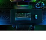 Razer Huntsman V3 Pro Mechanical Keyboard, Analog Optical Switch Gen-2, Firm Leatherette Wrist Rest, Doubleshot PBT Keycaps, Detachable Type-C Cable, ENG (US) Layout, Black | RZ03-04970100-R3M1