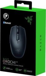 Razer Orochi V2 Wireless Gaming Mouse - 5G Advanced 18K DPI Optical Sensor, Mechanical Mouse Switches, 2 Wireless Modes, Ultra-Lightweight, up to 950hrs Battery Life - Black | RZ01-03730100-R3G1
