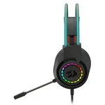 Redragon H231 Gaming Headset, RGB, 3.5mm+USB Connection, Black