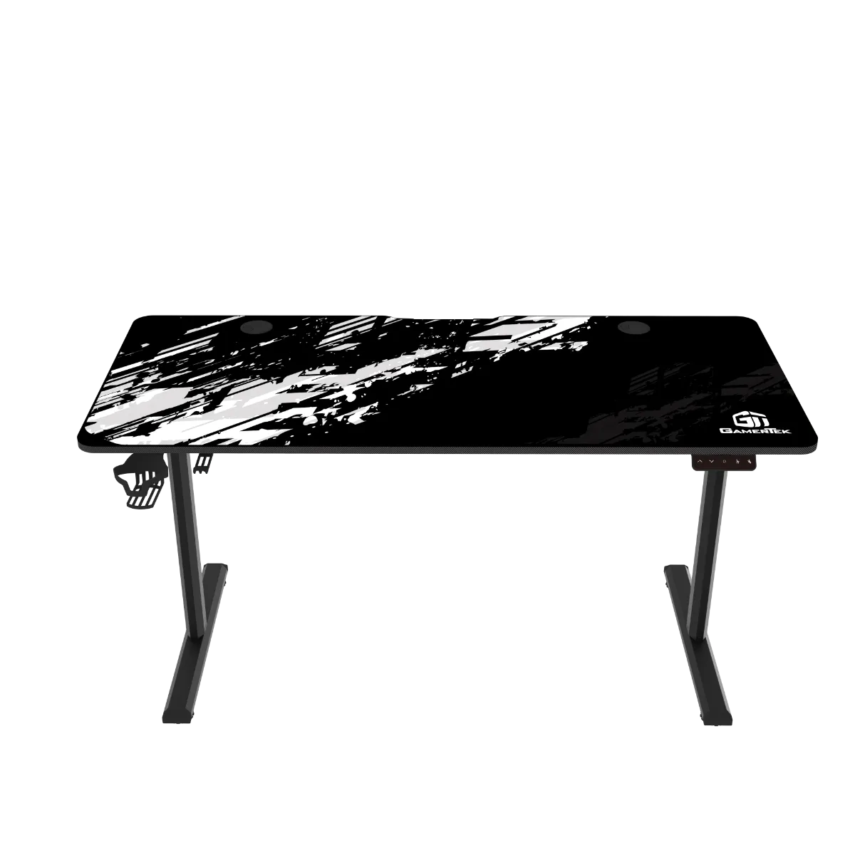 GamerTek GT-Elevate X Gaming Desk - White & Black