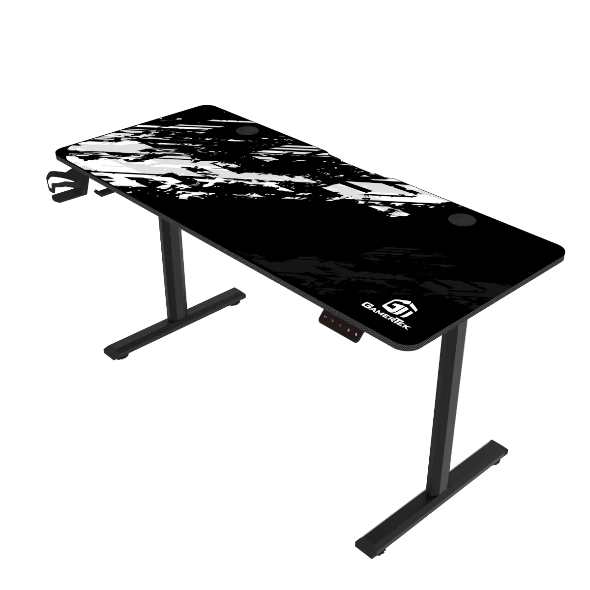 GamerTek GT-Elevate X Gaming Desk - White & Black