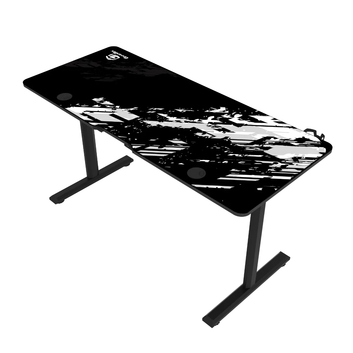 GamerTek GT-Elevate X Gaming Desk - White & Black
