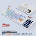 AJAZZ AKP815 Wired Keyboards Programmable Mechanical Keyboard 81 Keys