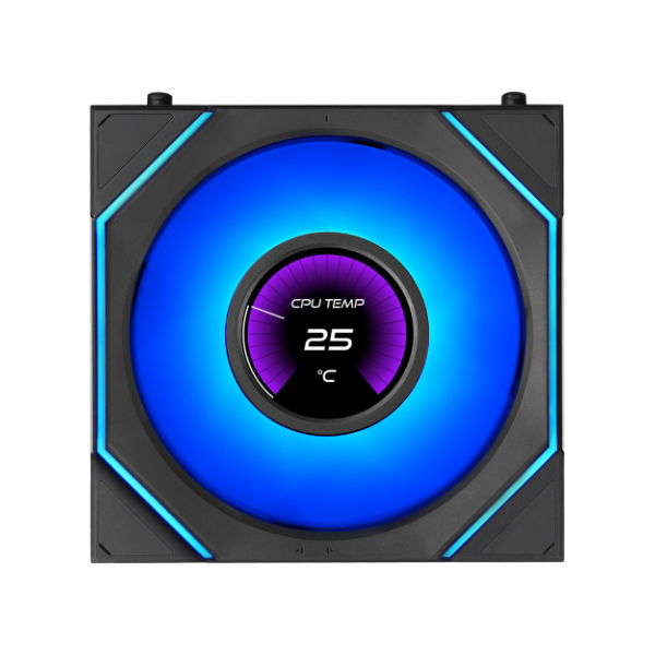 Lian Li UNI Fan SL-INF Flex LCD 120 reverse blade Black (1pcs)