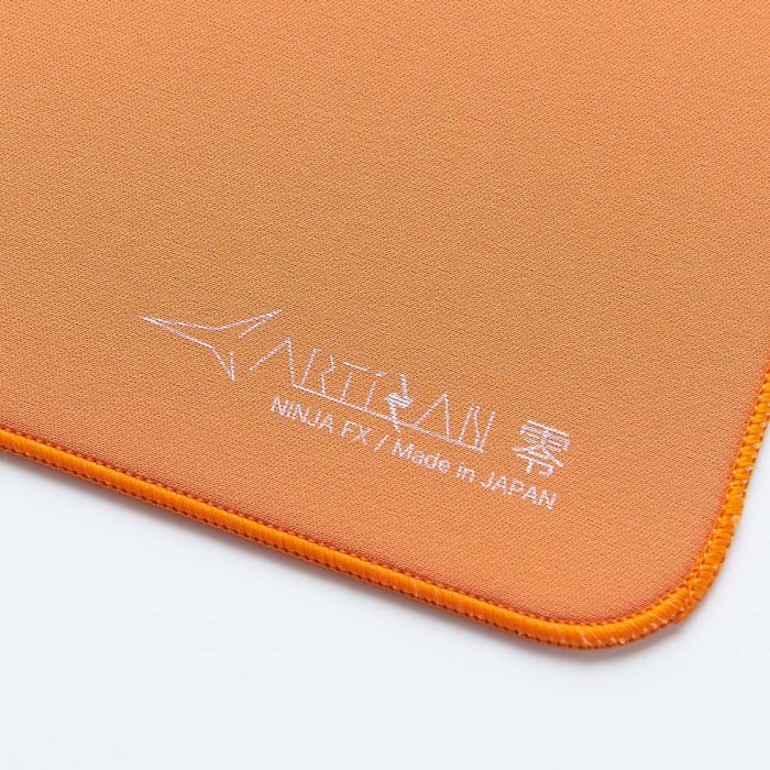 ARTISAN FX Zero Mid XL Gaming Mouse Pad – Daidai Orange 4164